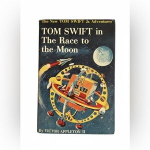 Tom Swift in The Race to the Moon Book